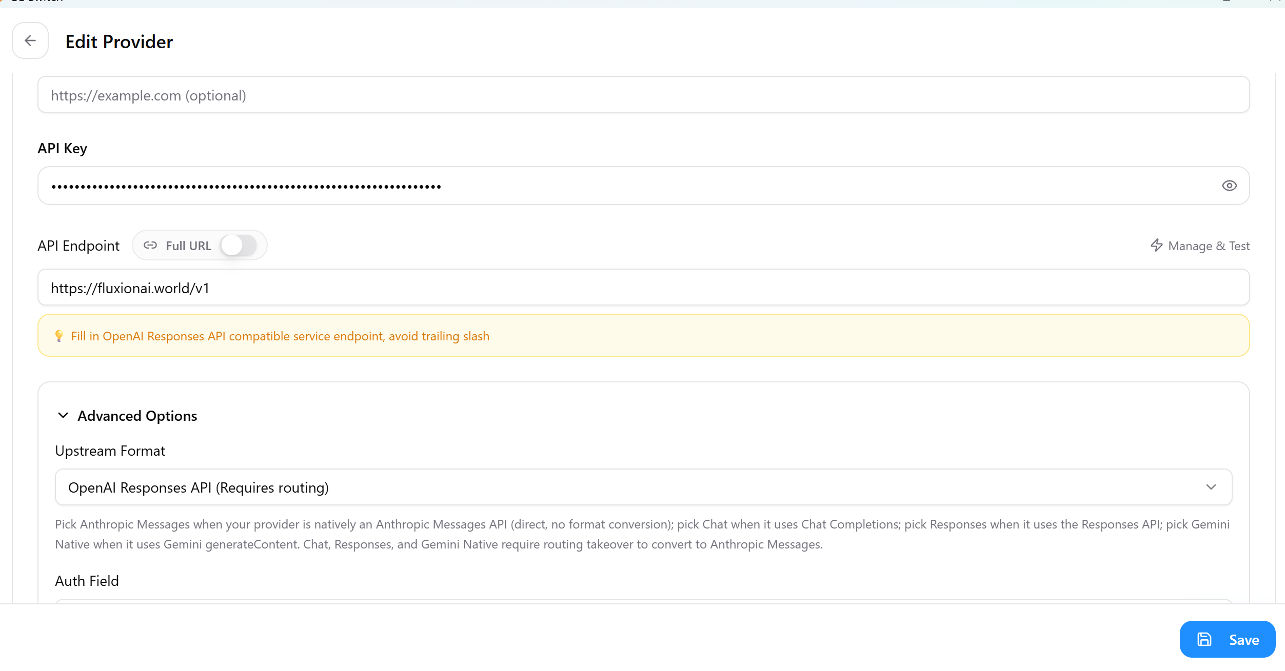 Configure an OpenAI group for Claude Code